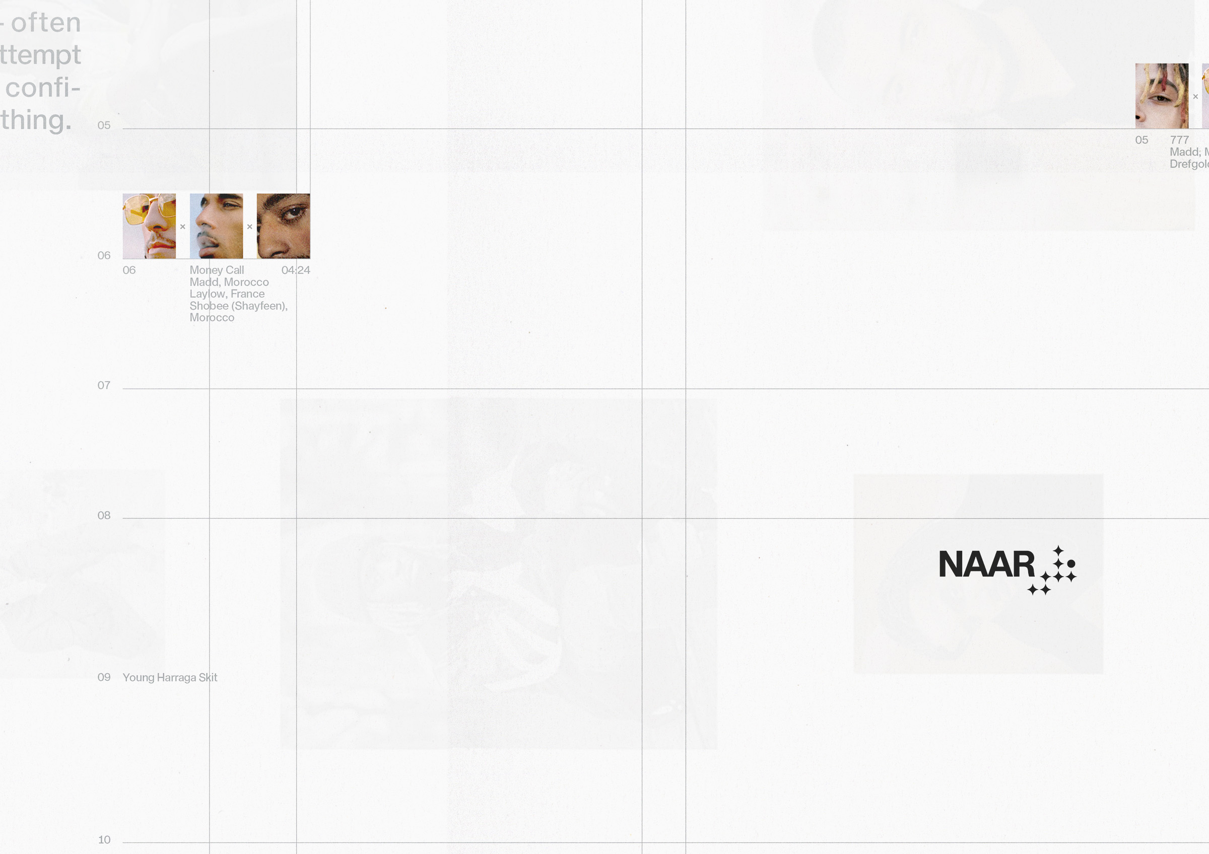 Montasser Drissi, Safar album promotional poster, NAAR, 2019